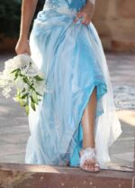Νυφικά φλατ σανδάλια ASTIR - Image 6