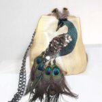 Βραδινό πουγκί PEACOCK
