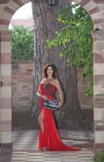 Βραδινό clutch SALMON - Image 2