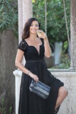 Βραδινό clutch SALMON - Image 7