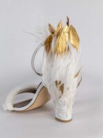 Νυφικά πέδιλα THE SWAN - Image 2